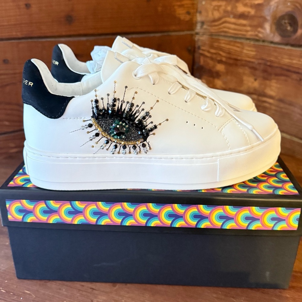 Kurt Geiger Laney evil eye sneakers - US 9 eur 40 new in box